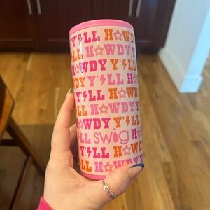 Swig Pink and Orange Tumbler